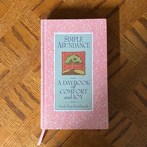 Simple Abundance A Daybook Of Comfort and Joy Warner Books Sarah Ban Breathnach